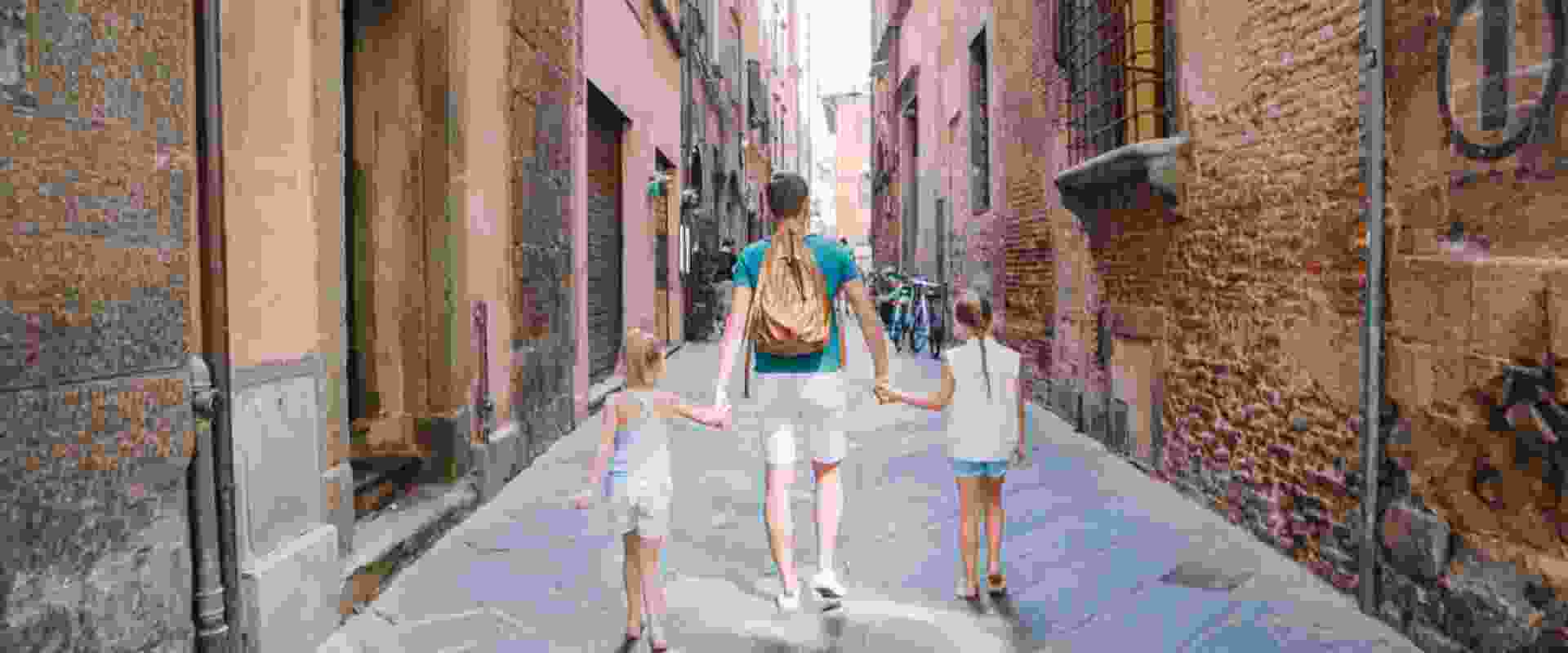 Family travel italy