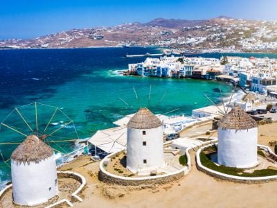 7-Day Athens, Mykonos & Santorini Highlights | Tailored Honeymoon Adventure