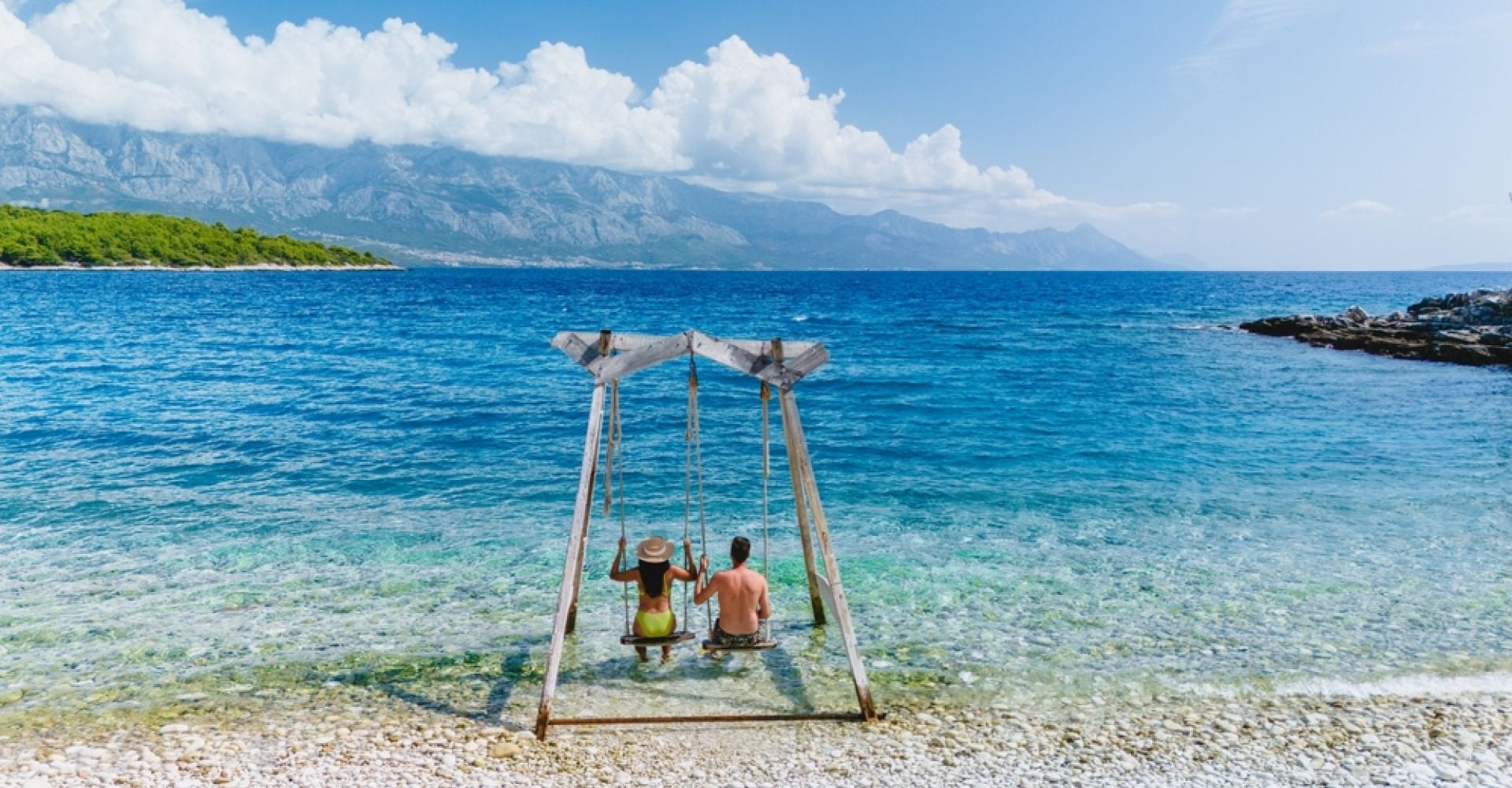 Relaxing at the beach, enjoying local food and wine and hiking coastal trails in Croatia
