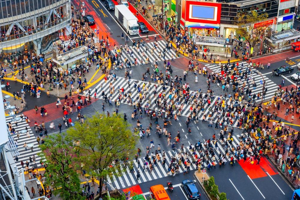 Shibuya crossroads, Tokyo, Japan