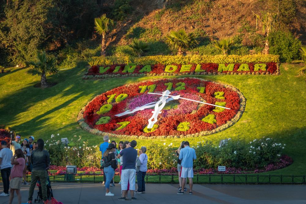 Viña del Mar’s Flower Clock, Chile