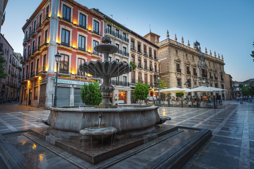 Granada city view, Spain
