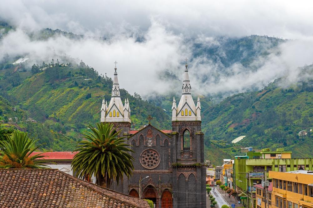 Baños of the Virgin of Agua Santa, Ecuador