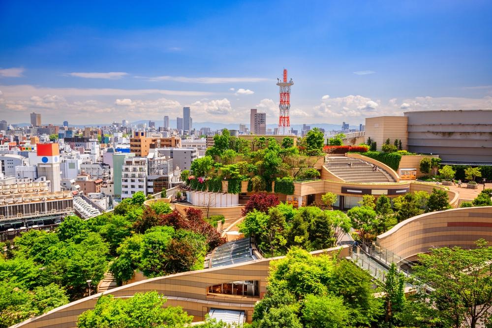Namba Parks, Osaka, Japan