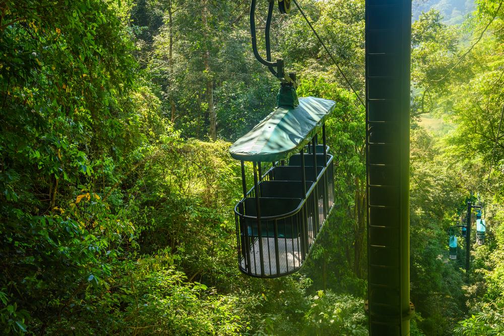 Cable car view, Costa Rica