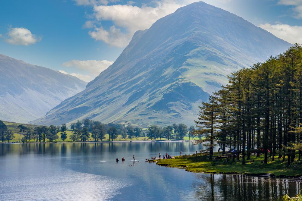 Buttermere Lake, Lake District. England, UK