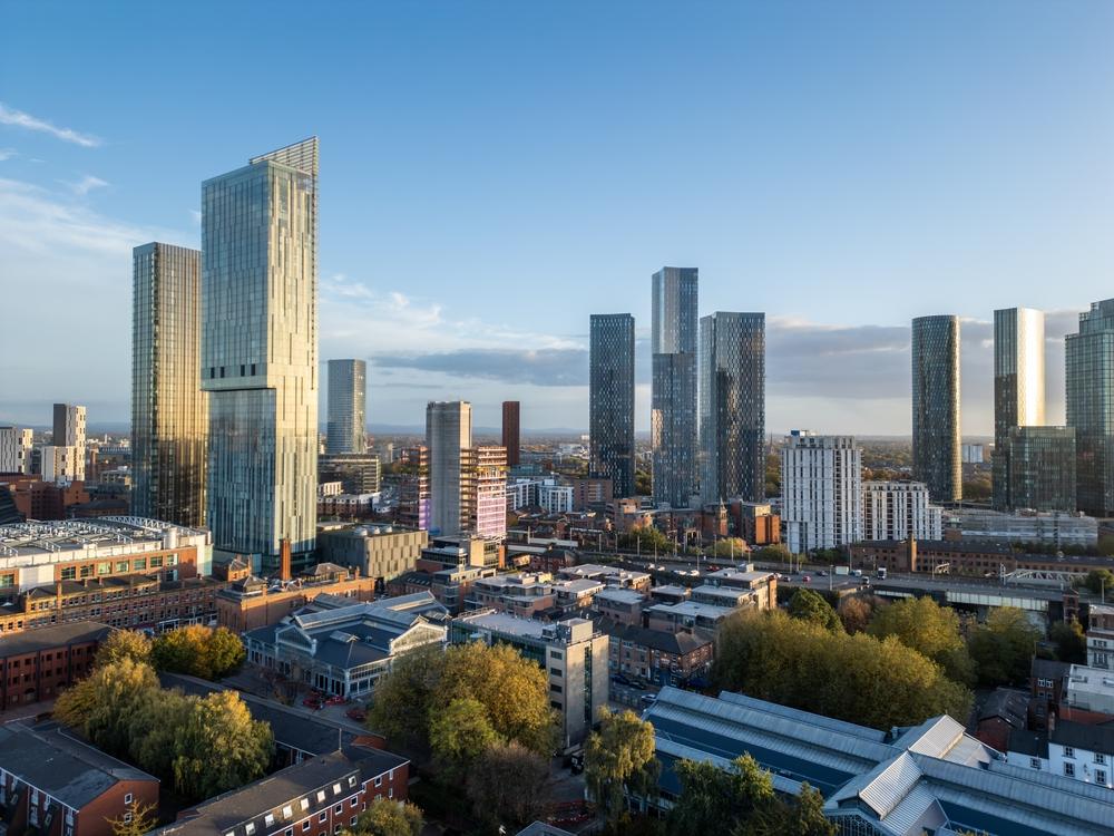 modern Manchester, England