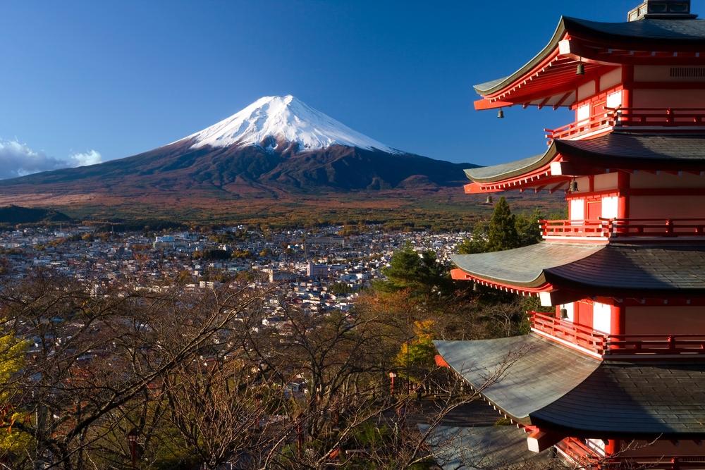 Mount Fuji, Fuji-Hakone-Izu National Park, Chubu, Central Honshu, Japan