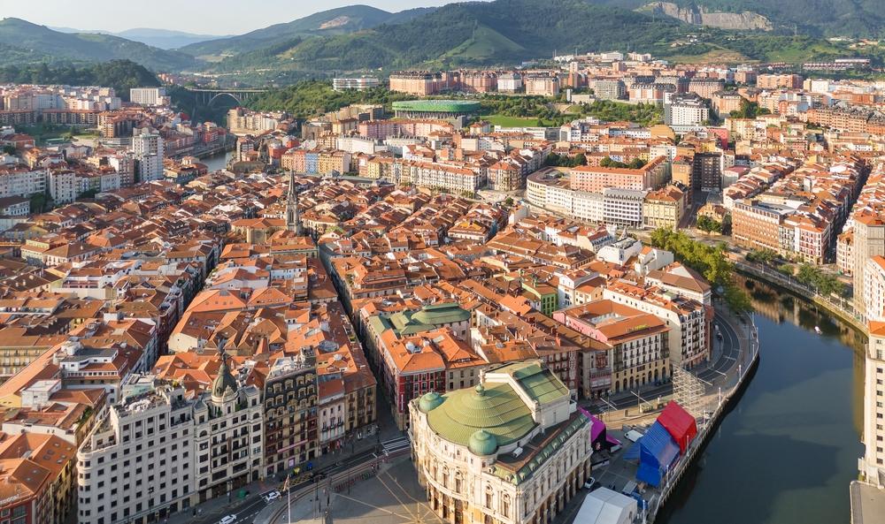 Bilbao panoramic view, Spain