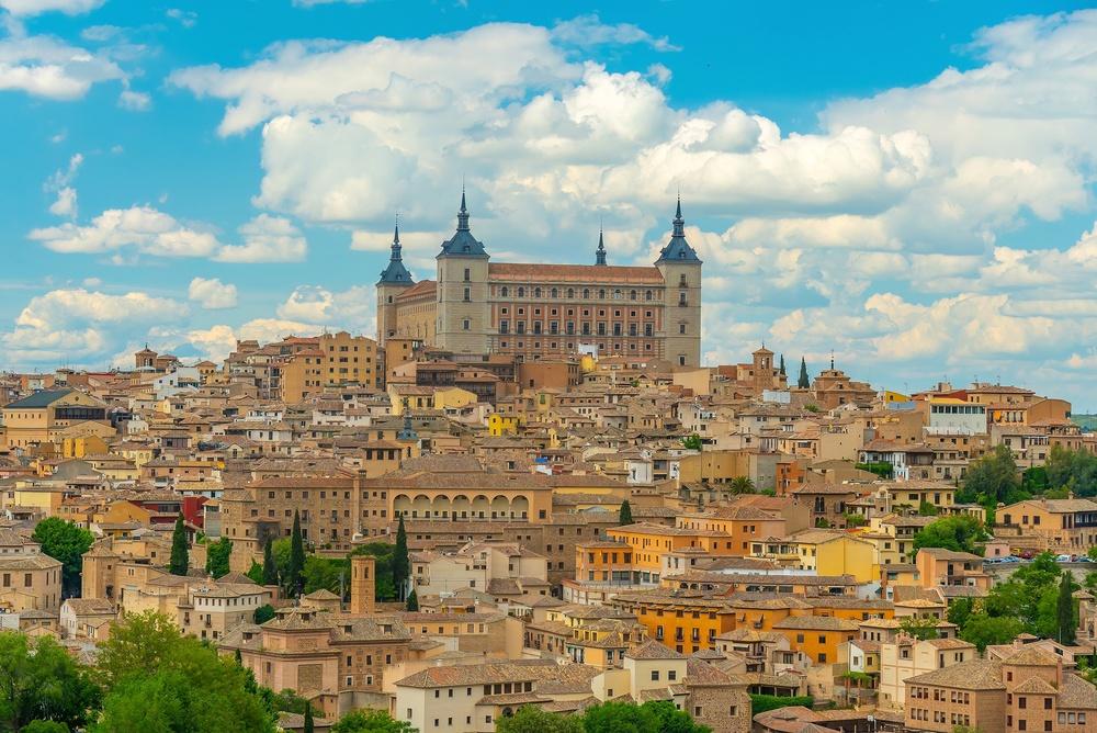 Toledo skyline, Spain