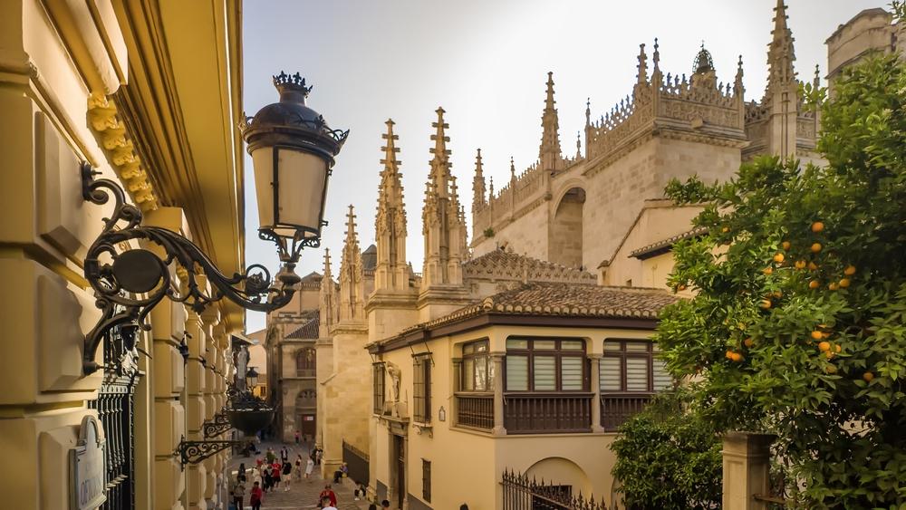 Palace view Granada, Spain