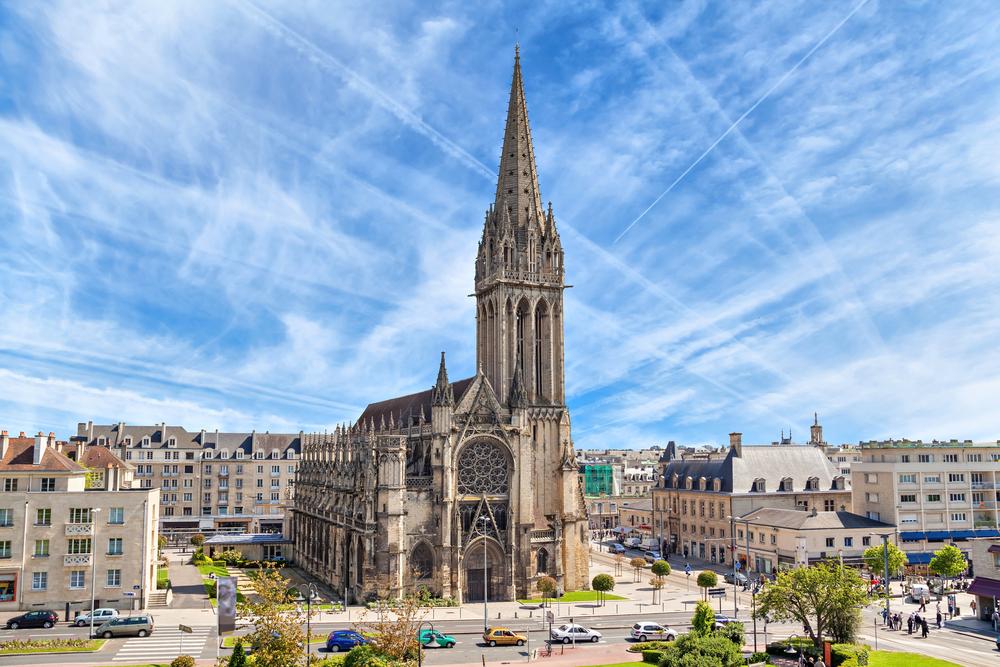 Church of Saint Peter in Caen, Normandy, France