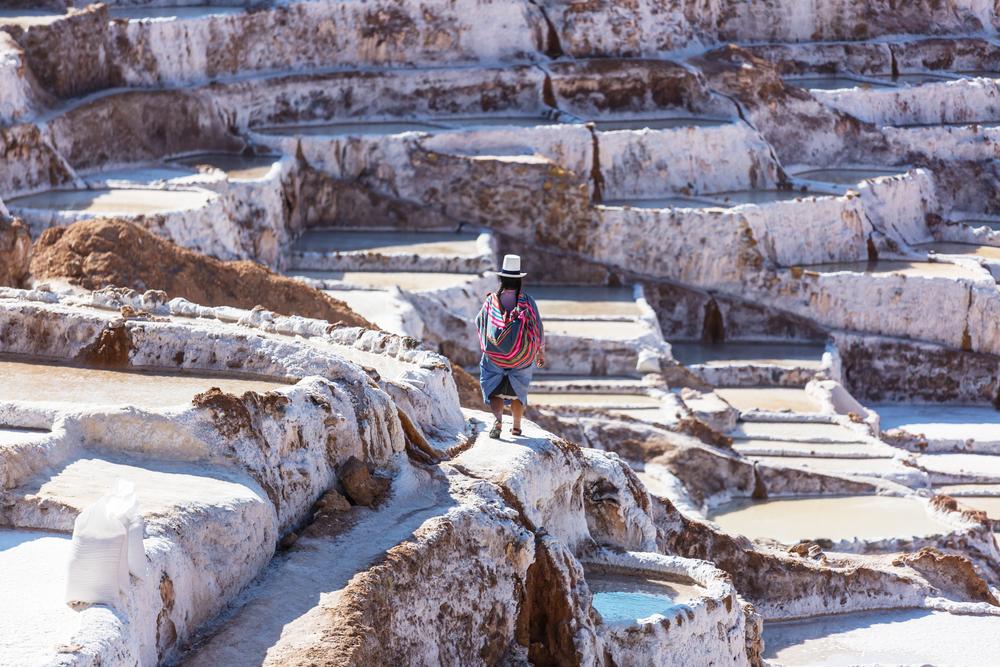 Maras salt pools, Peru