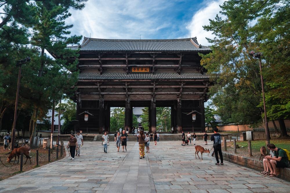 Nandaimon at Todai-ji in Nara, Japan