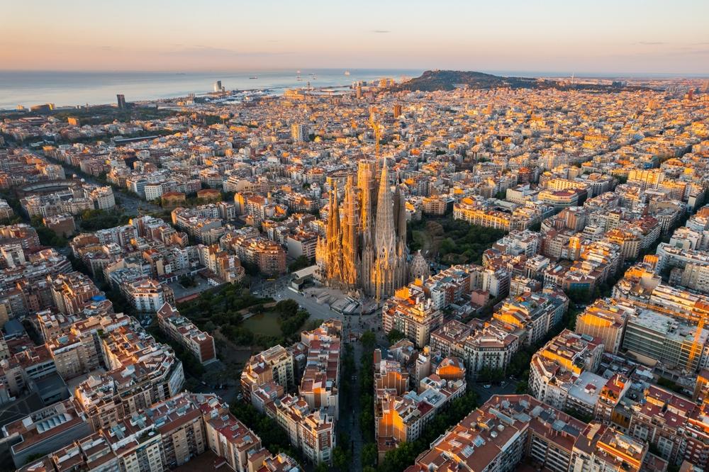 Barcelona departure, Spain