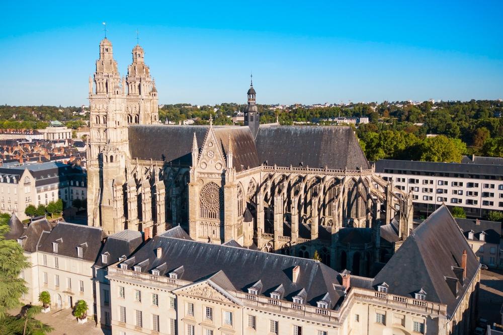 Tours cathedral, Loire Valley, France
