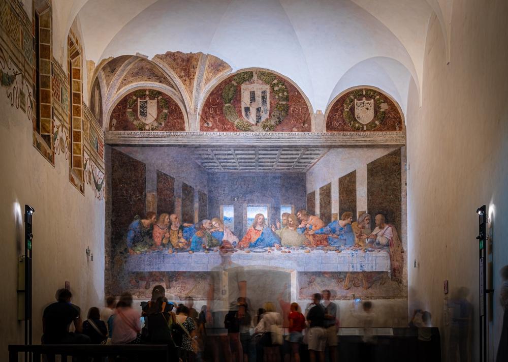 2025 Leonardo da Vinci's iconic mural, The Last Supper, Milan, Italy