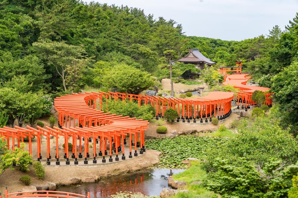 Senbon Torii of Takayama Inari Shrine, Japan
