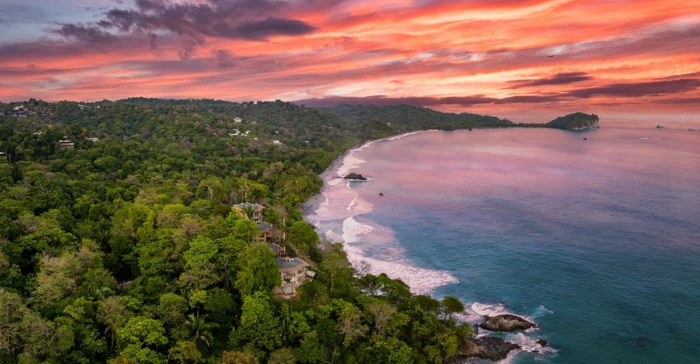 Manuel Antonio sunset view, Costa Rica