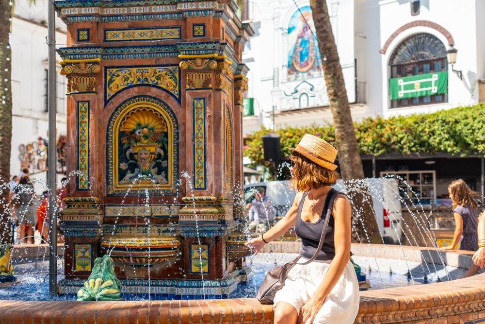 Plaza de España, Vejer de la Frontera, Spain