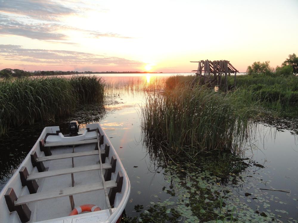 Sunset on the Ibera wetlands, Argentina