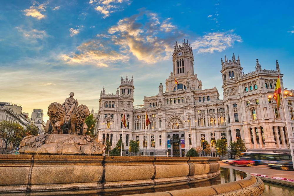 Plaza de la Fuente de Cibeles, Madrid, Spain