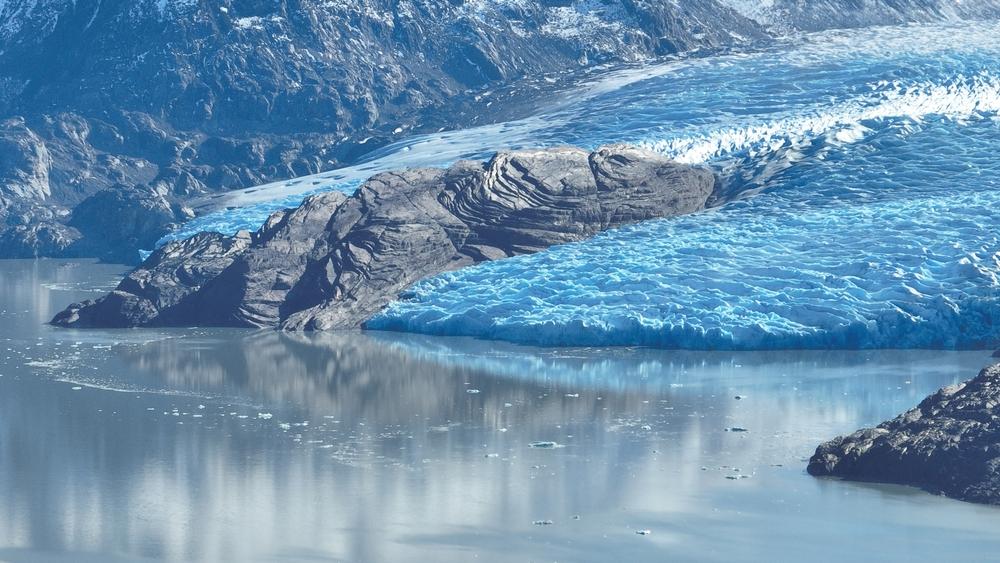 Grey Glacier in Torres del Paine National Park, Puerto Natales, Chile