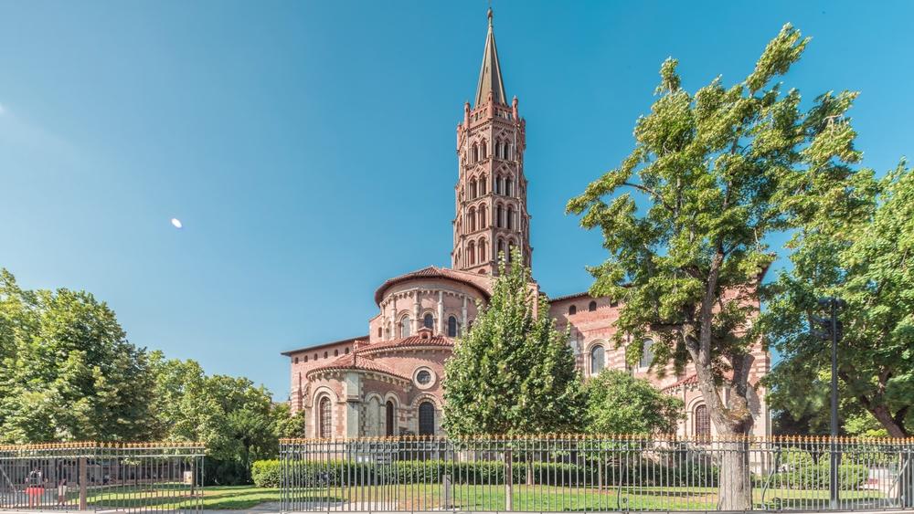 Basilica of Saint Sernin in Toulouse, France