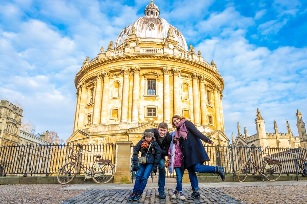 Family in Oxford, UK
