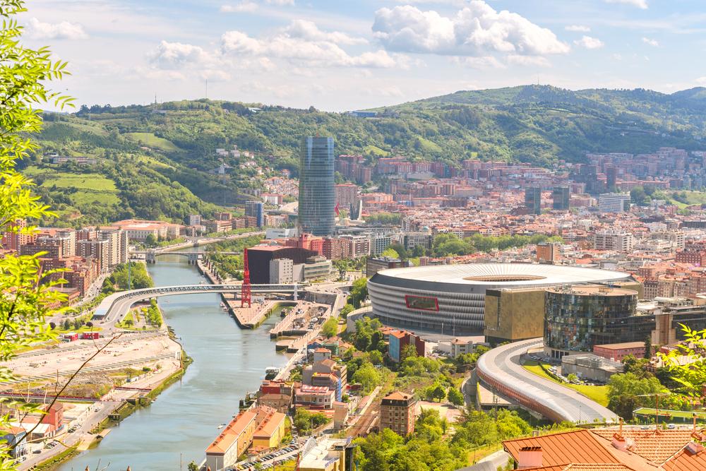 Bilbao city, Spain