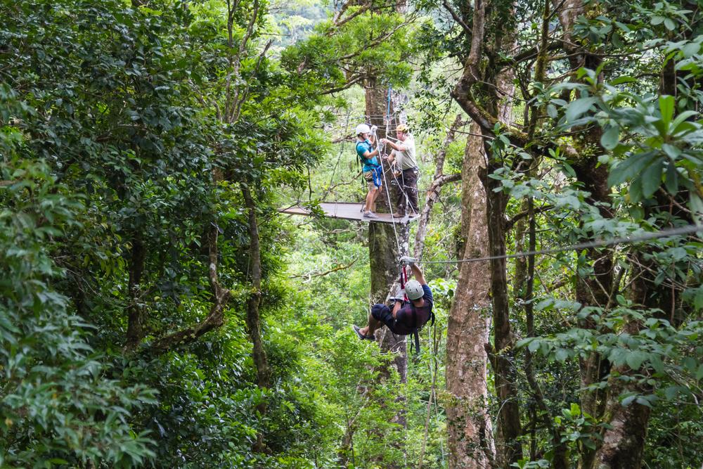 Zip Line, Manuel Antonio, Costa Rica
