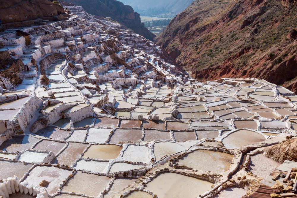 Maras salt lakes, Urubamba, Peru