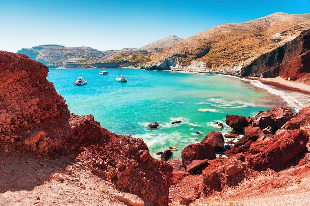 Red Beach, Santorini