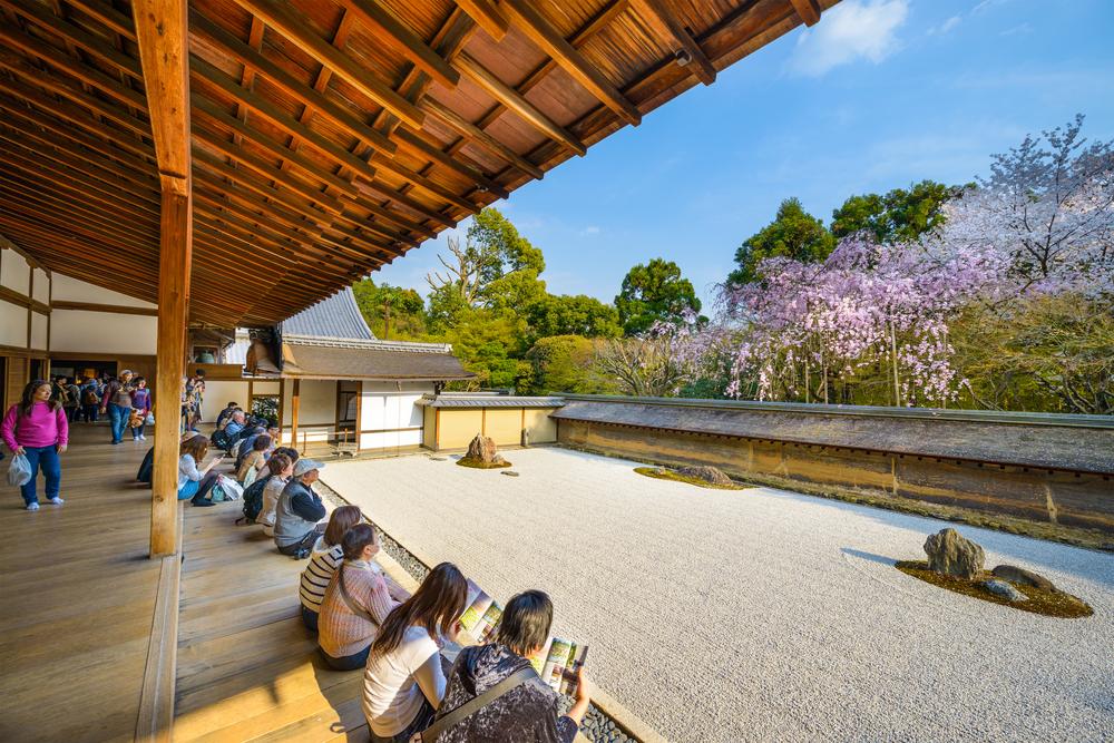 Ryoan-ji Temple, Kyoto, Japan