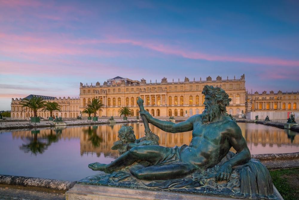 Garden of the Chateau de Versailles, Paris, France
