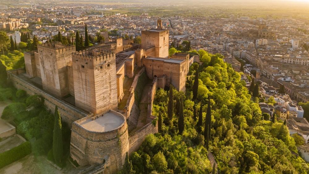 Alhambra palace, Granada, Andalusia, Spain