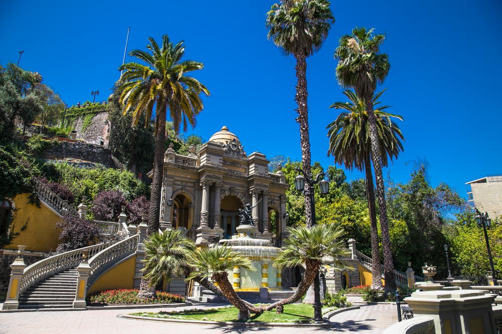 Monumental Fountain of Neptune, Santiago, Chile
