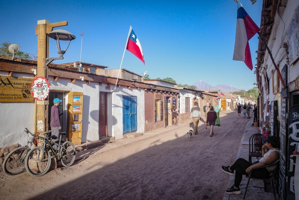 Caracoles Street, San Pedro de Atacama, Chile
