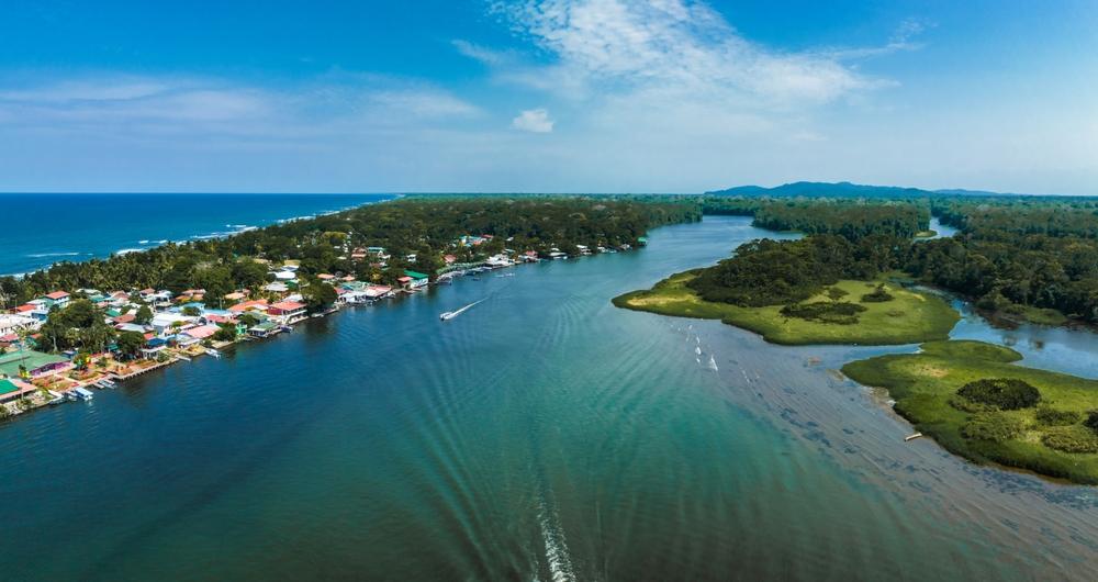 Tortuguero Village View, Costa Rica