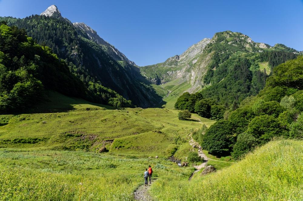 Luchon, Pyrenees mountain, France