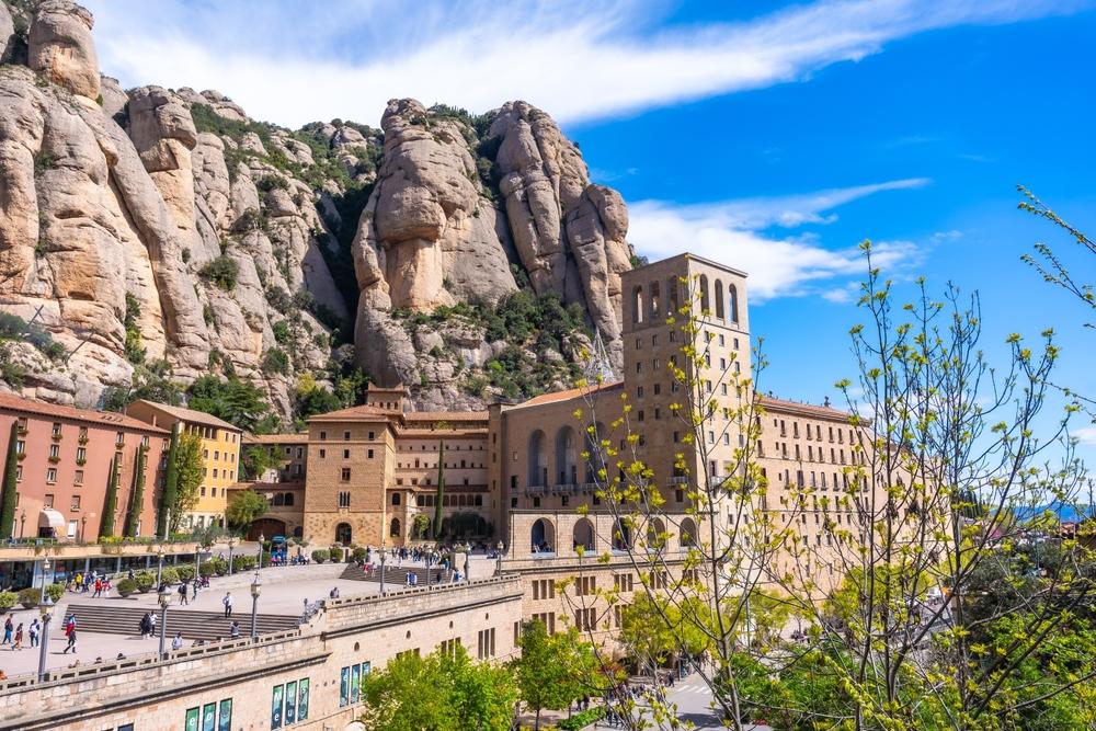 Santa Maria de Montserrat. Catalonia, Spain