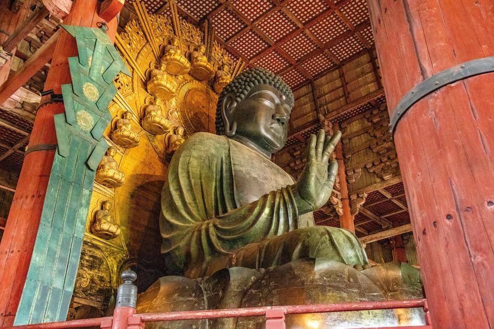 Todai-ji Temple, Great Buddha, Nara, Japan