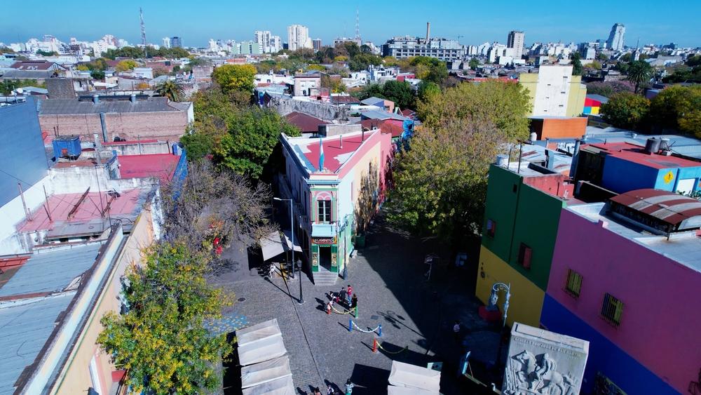 Famous Carminito in downtown Buenos Aires, Argentina