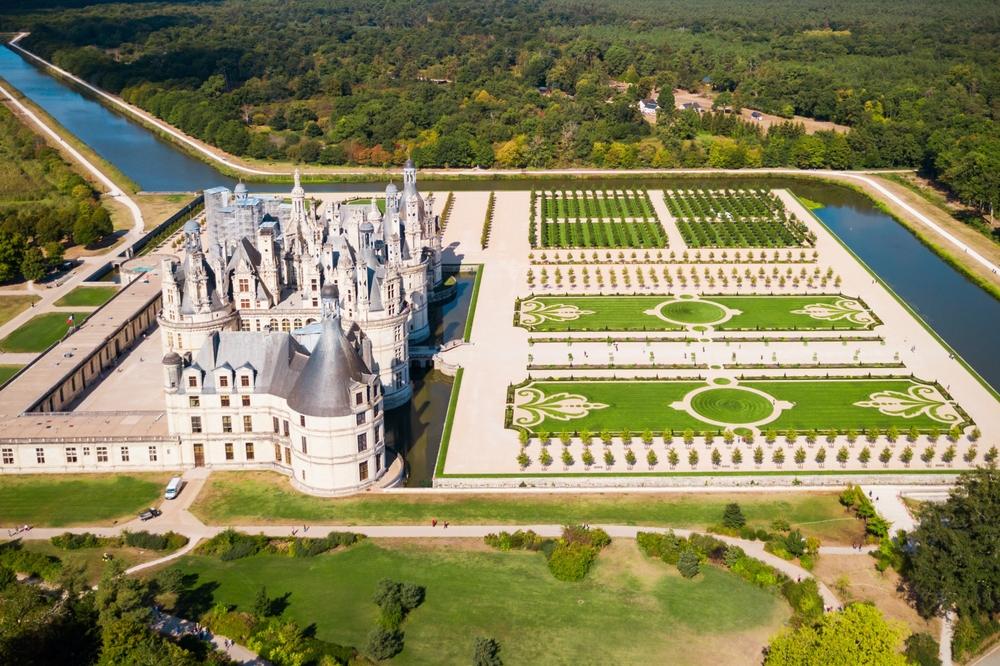 Chateau de Chambord is the Grand Castle in the Loire Valley, France