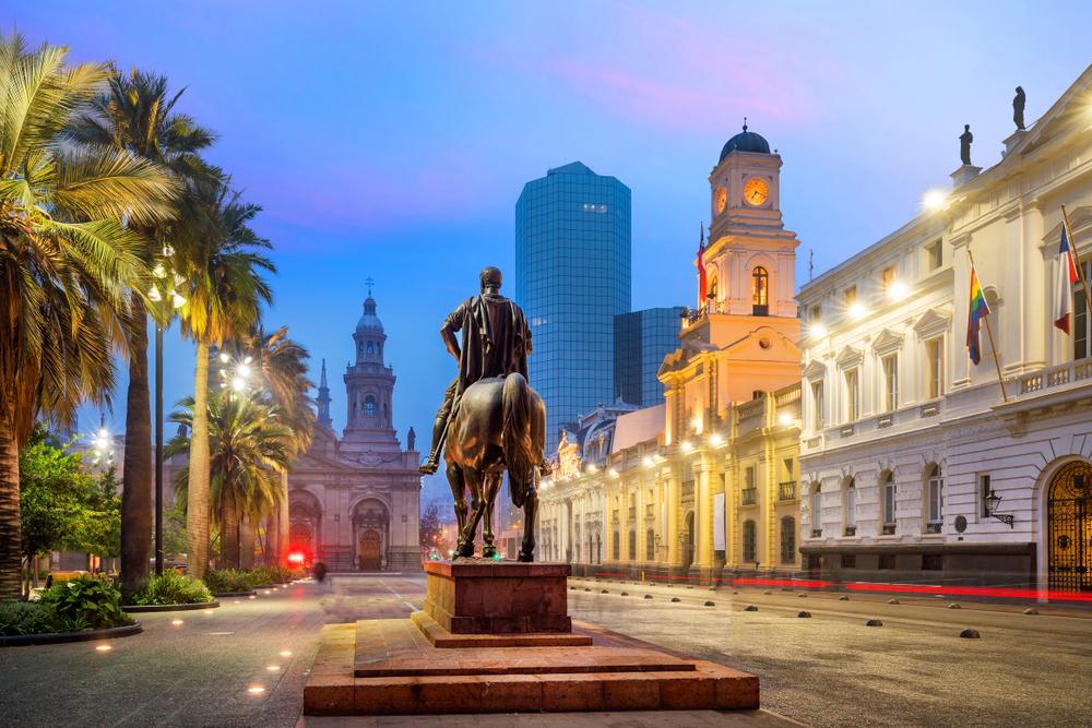 Plaza de Armas of Santiago, Chile