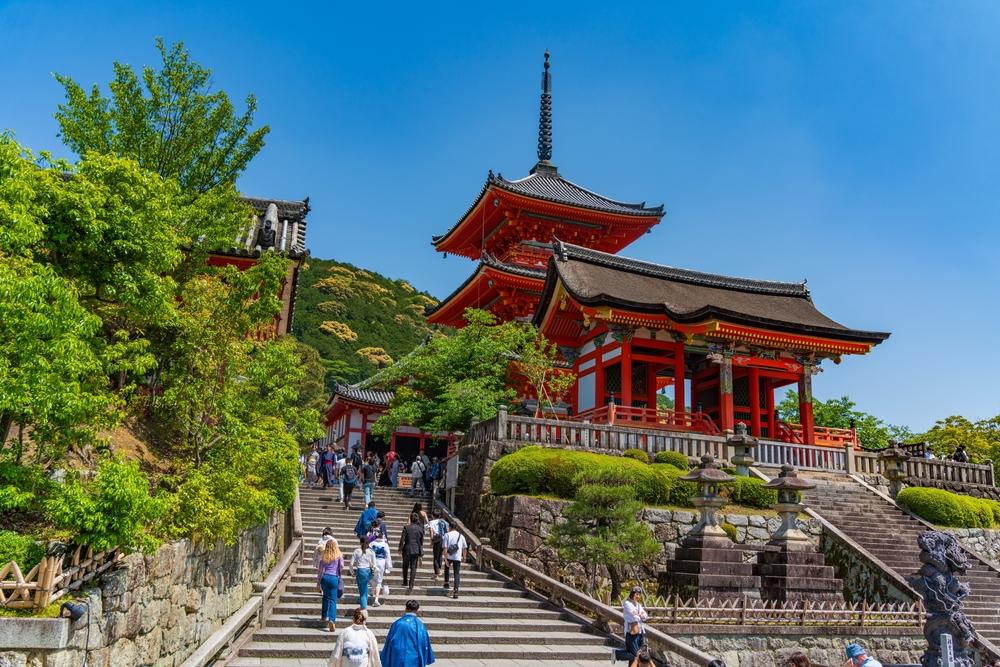 Kiyomizu-dera, Buddhist temple, Kyoto, Japan