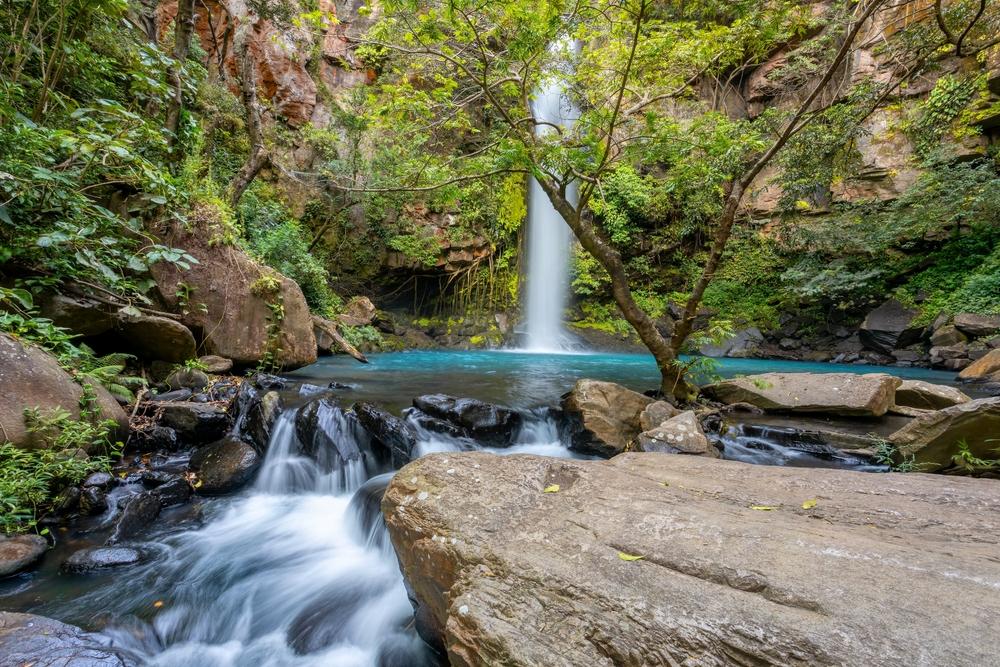 La Cangreja Waterfall, Rincón de la Vieja, Costa Rica