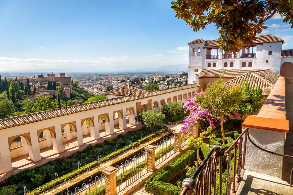View from the Palace, Granada, Spain