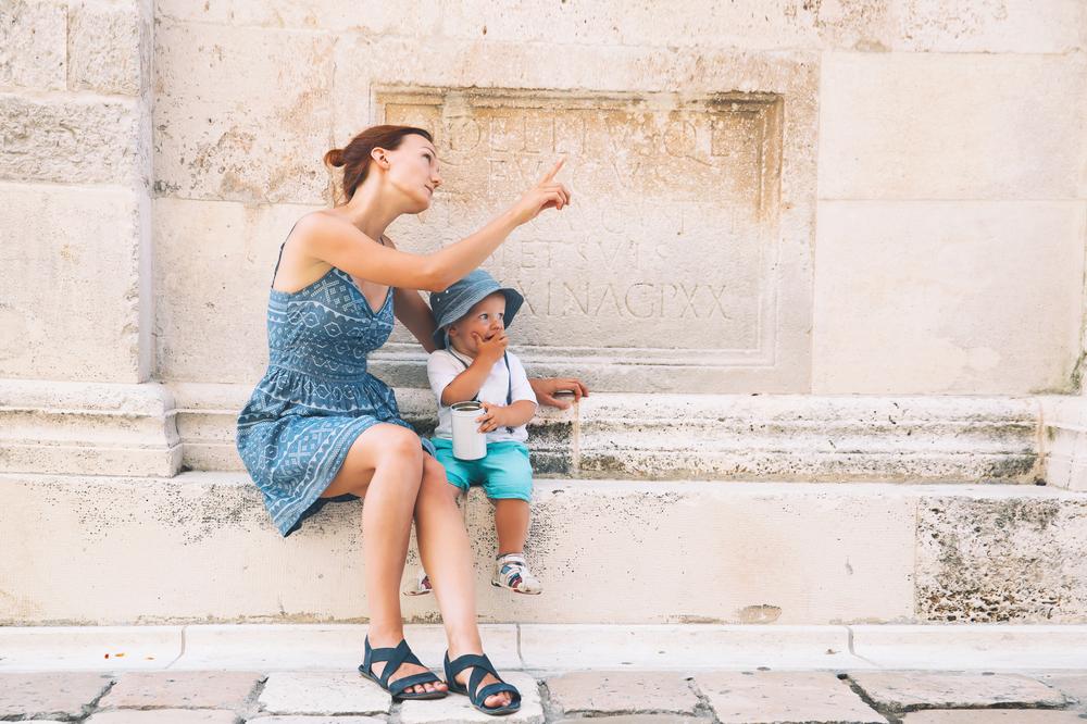 Family in Zadar