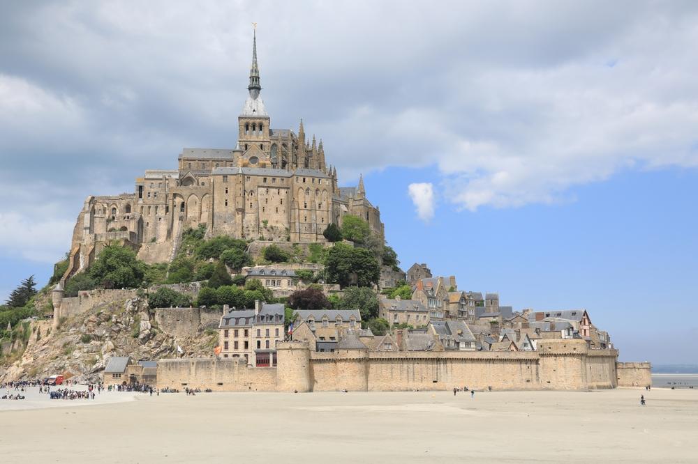 Le Mont Saint Michel in Normandy, France